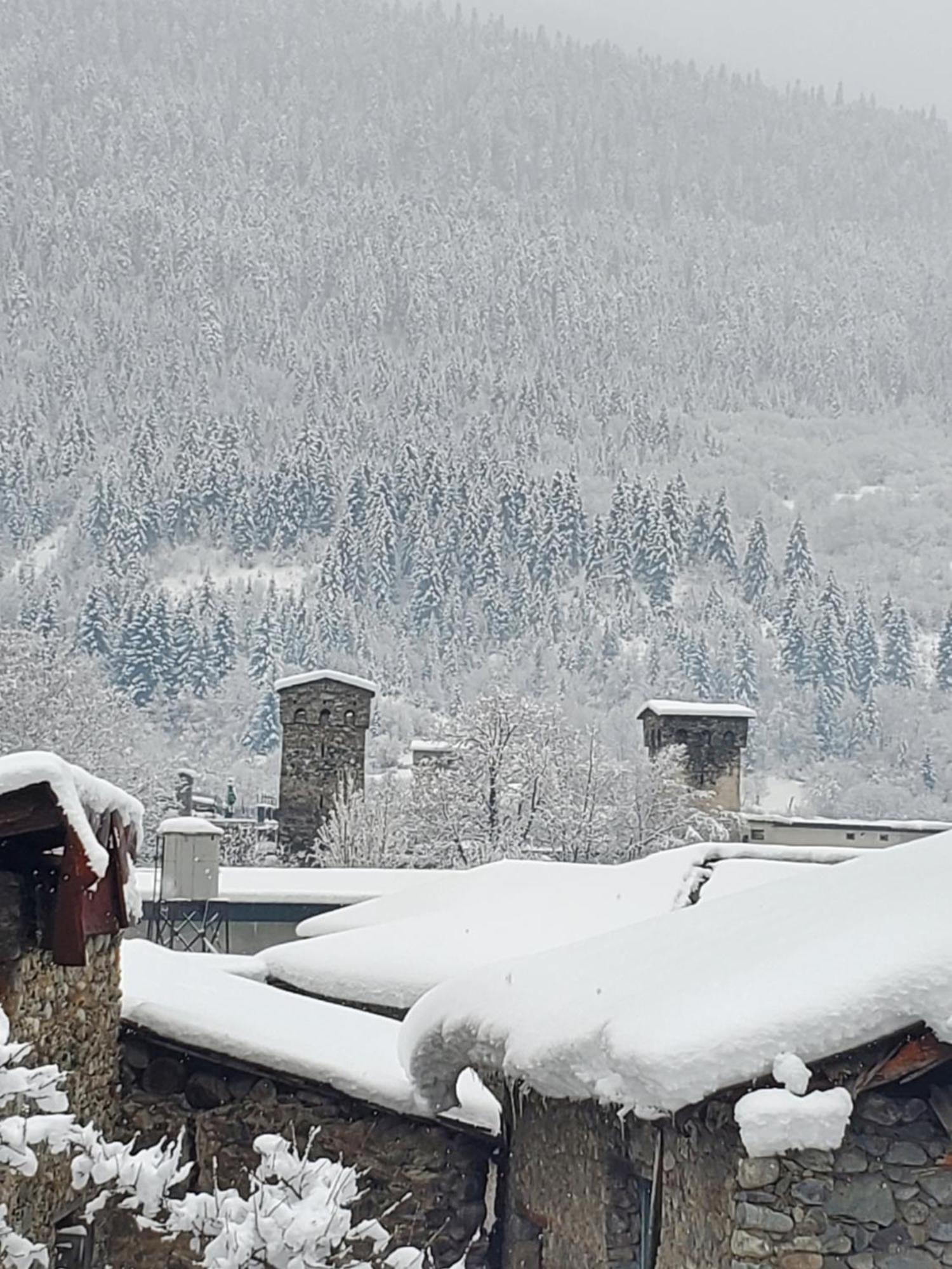 Ailama Guesthouse Mestia Kültér fotó